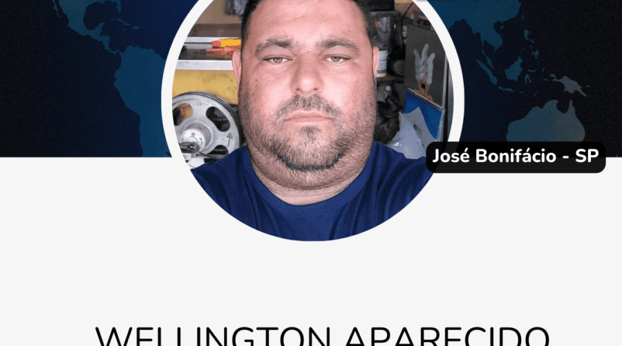 Técnico de Refrigeração Wellington de Oliveira de Jose Bonifácio – SP