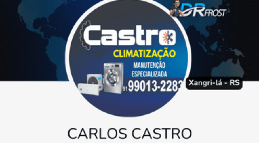 Técnico de Refrigeração Carlos Castro de Xangri-lá – Rio Grande do Sul